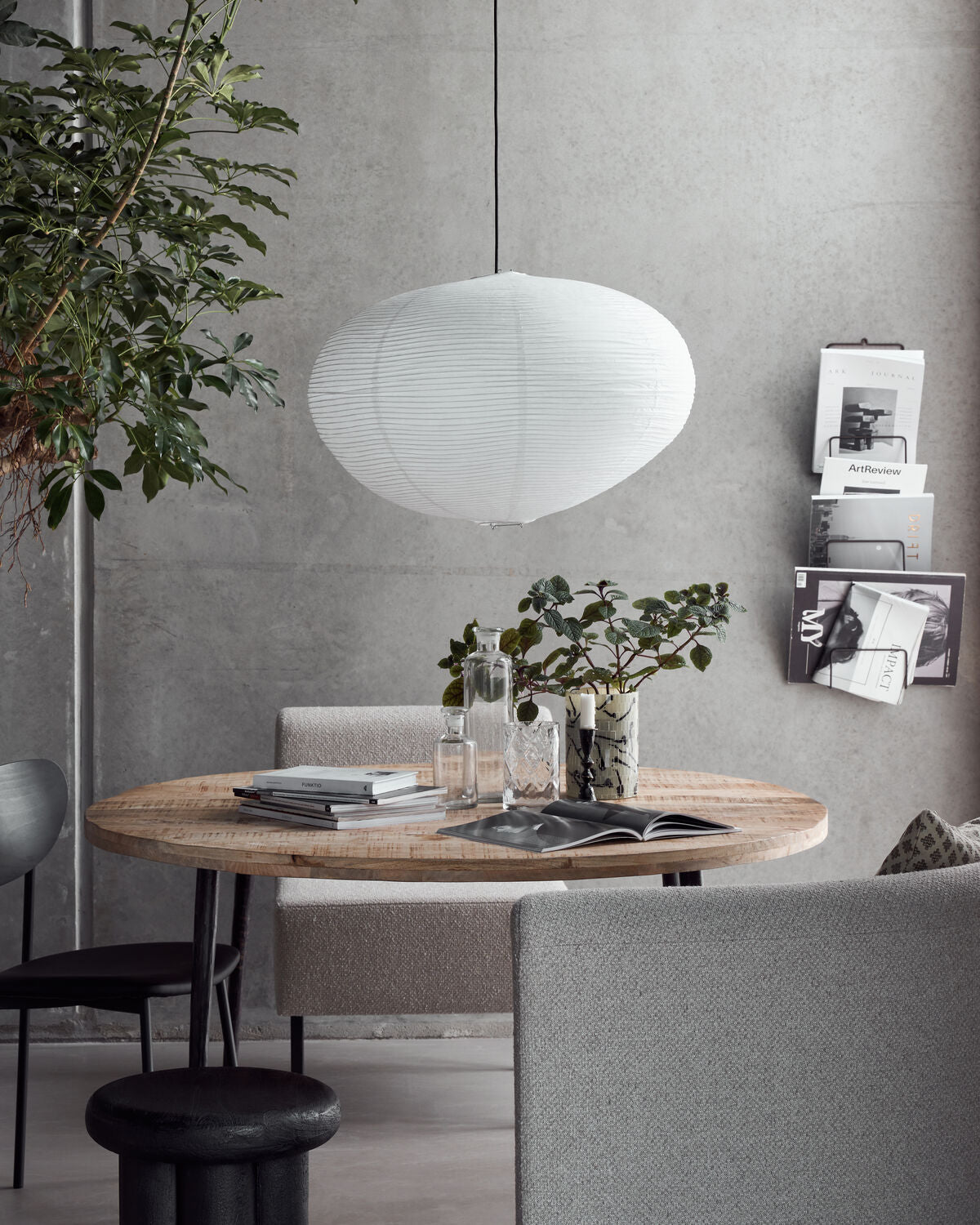 Lampskärm, HDRica, Vit