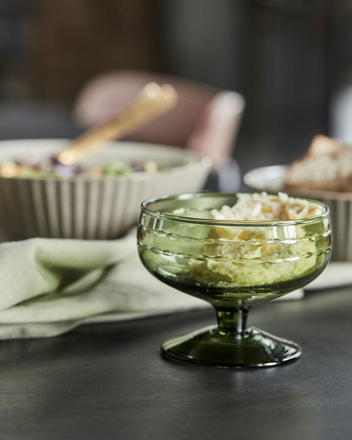 Dessertskål, HDVintage, Grön