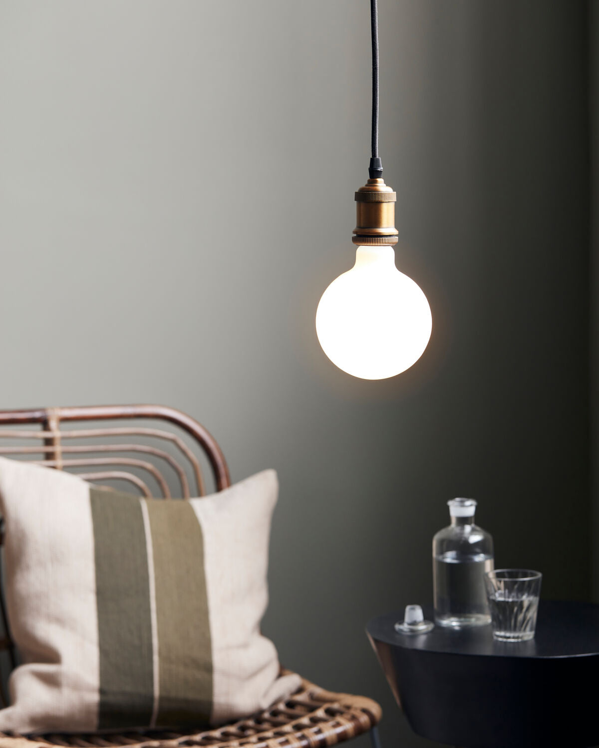E27 LED-lampa, HDMega Edison, Vit