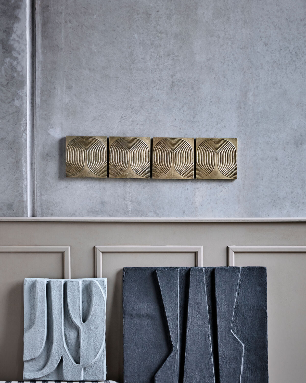 Wall art, HDList, Antik mässing