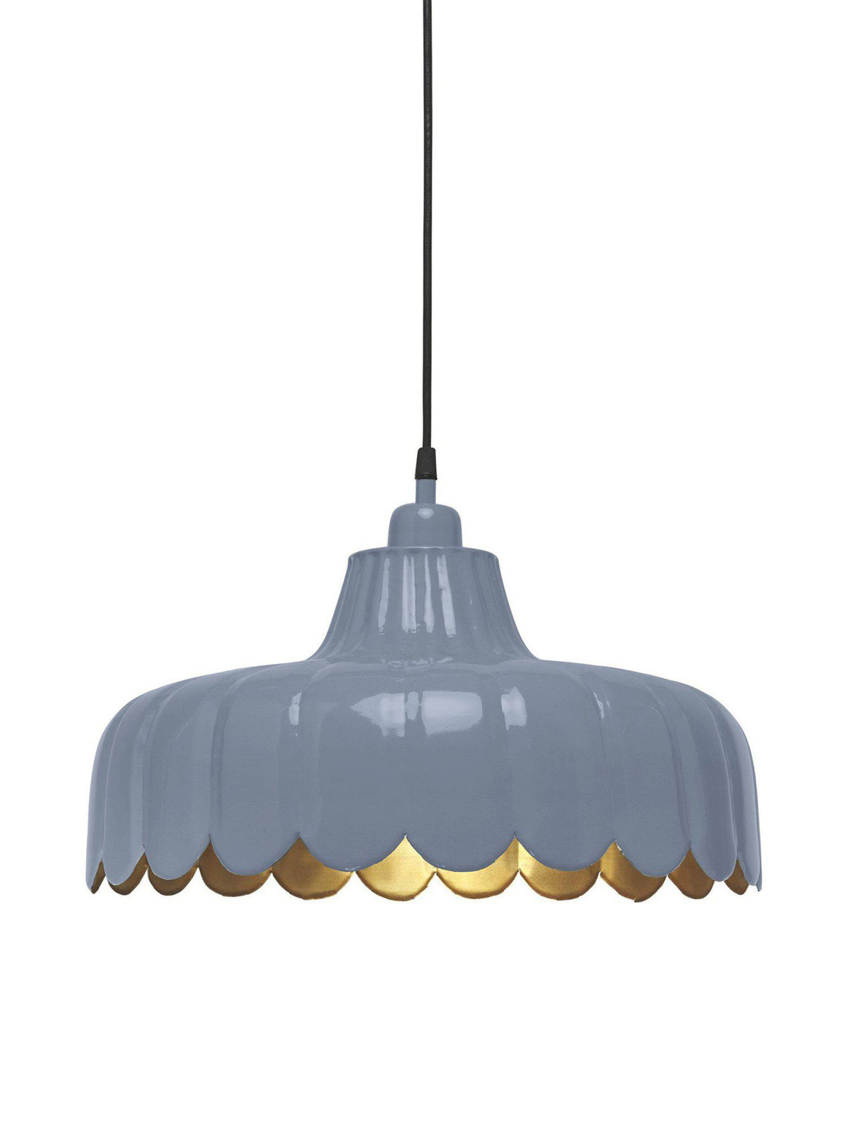 Wells Taklampa – Denim/guld 43 cm