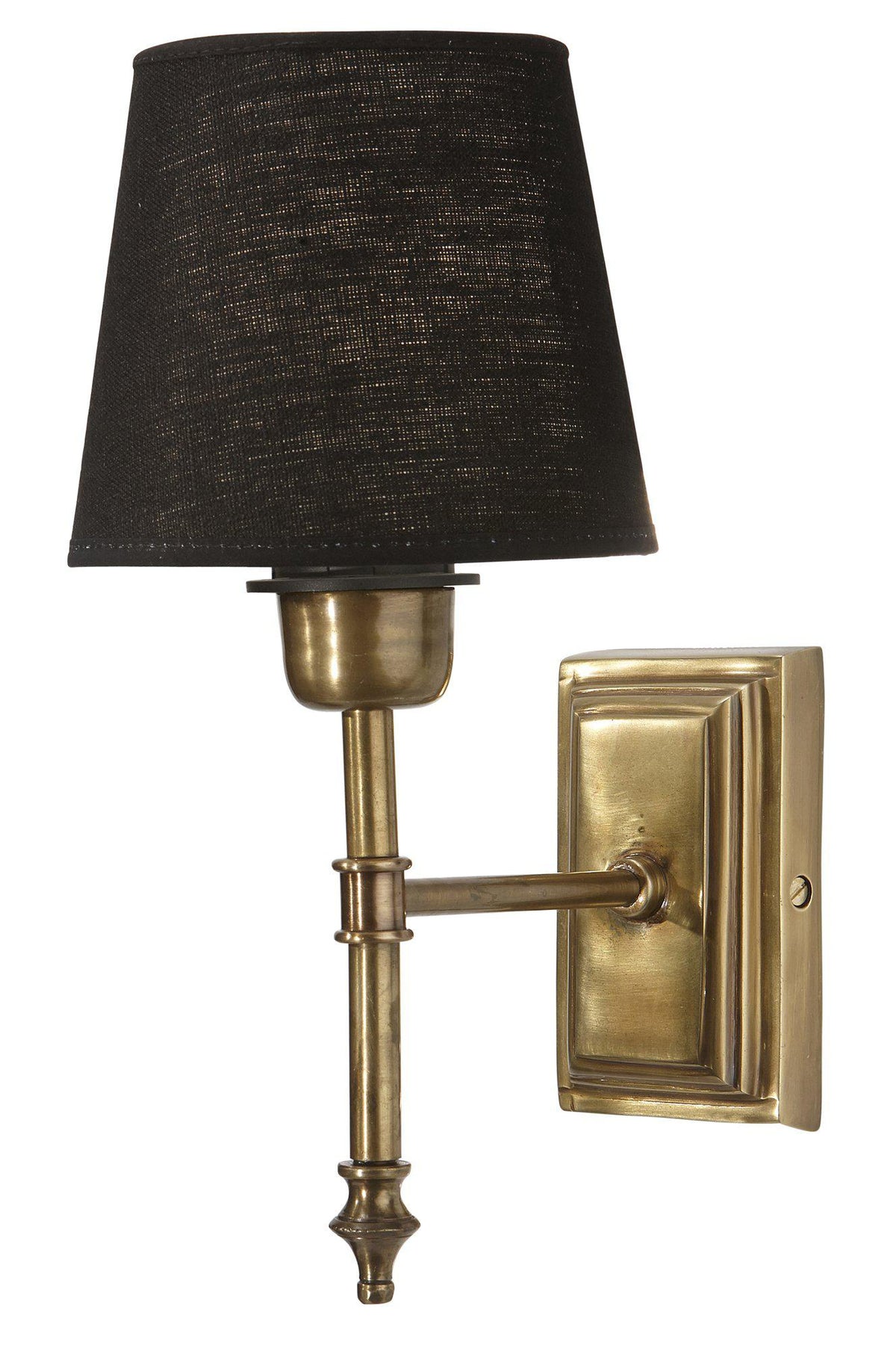 Classic Vägglampa – Antikmässing 20 cm