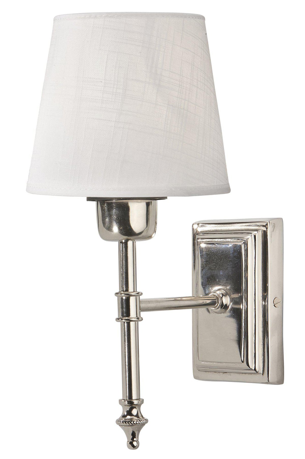 Classic Vägglampa – Chrome 20 cm