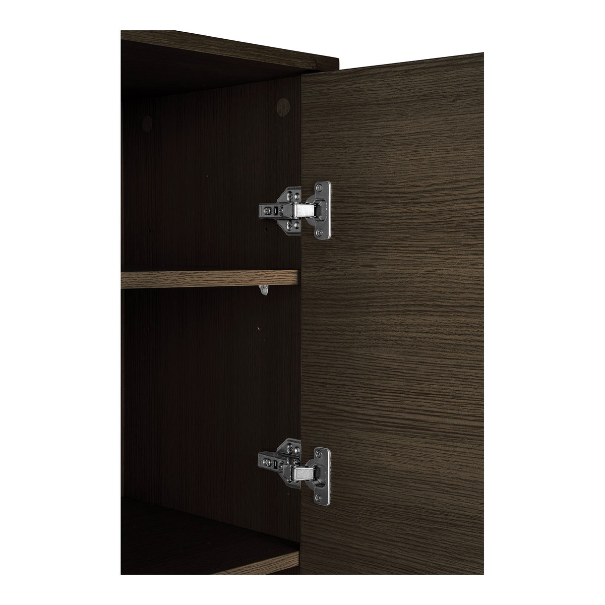 House Nordic, Kyoto Highboard Ekfaner Rökt 2 Dörrar 130 cm