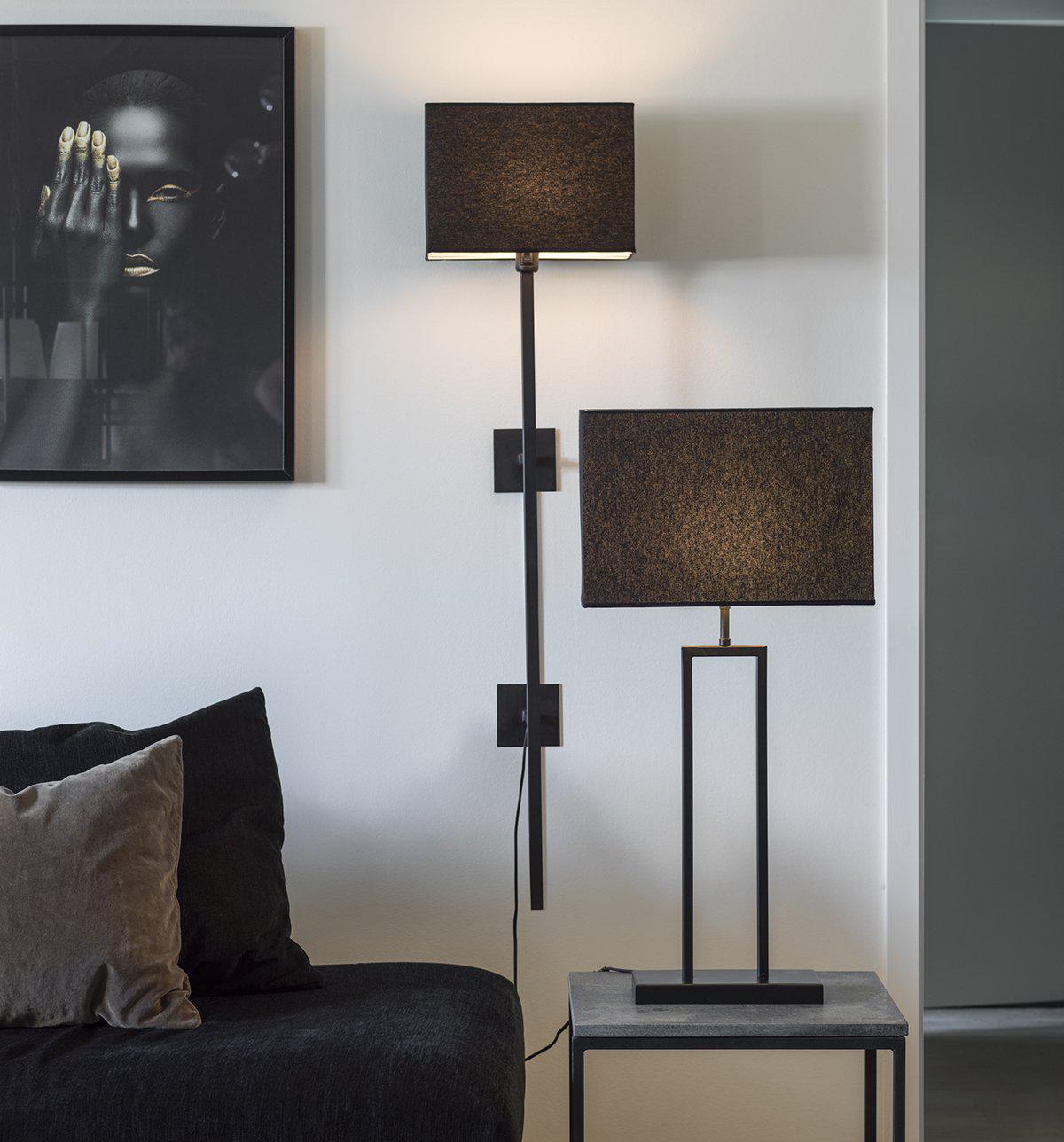 Rod Vägglampa – Svart 108 cm