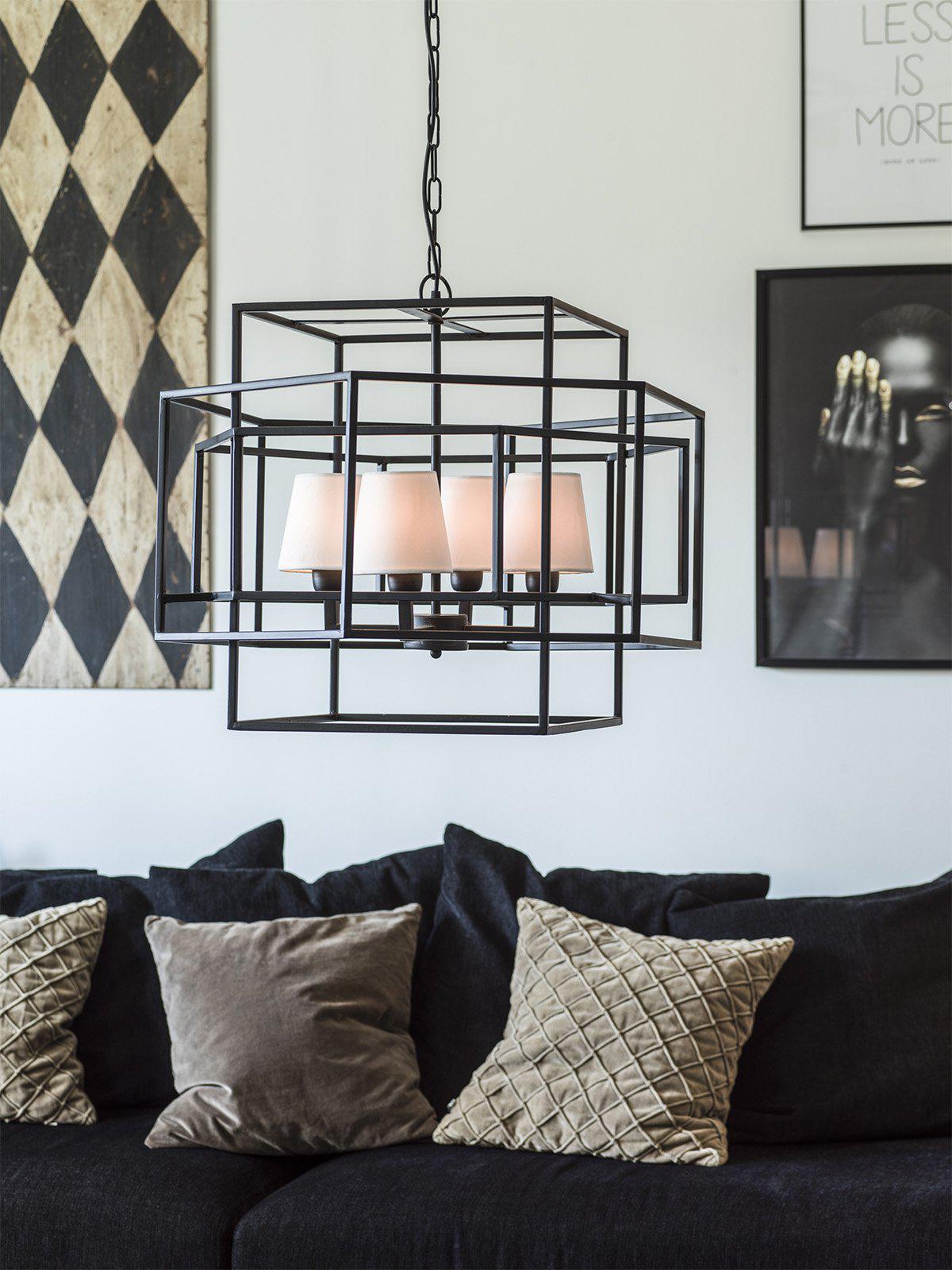 Rod Vägglampa – Svart 108 cm