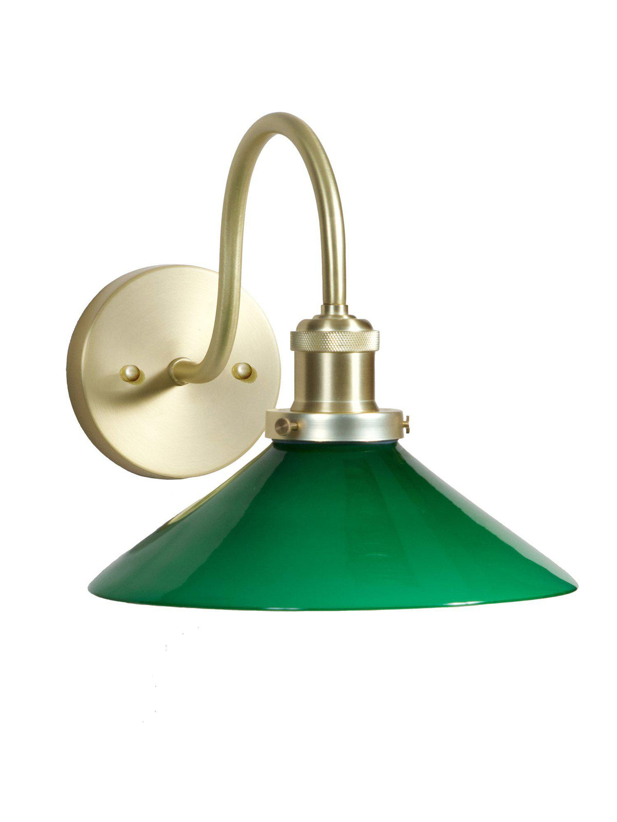 August Vägglampa IP23 – Grön 25 cm IP23