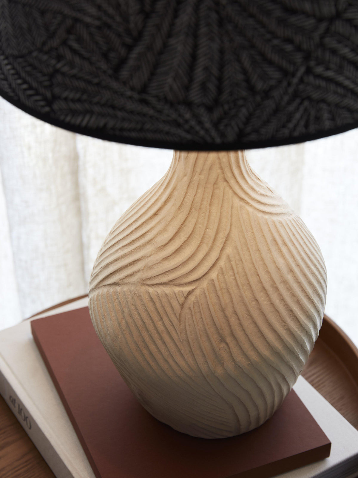 Hope Lampfot – Beige 44 cm