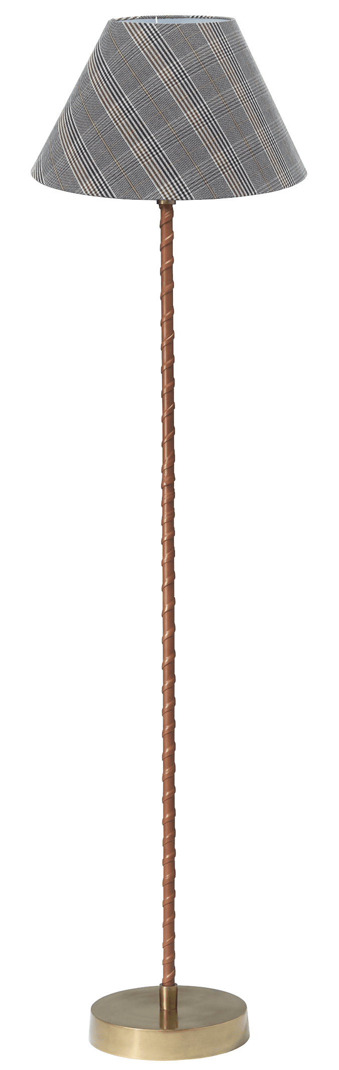 Nora Golvfot – Antikmässing 138 cm
