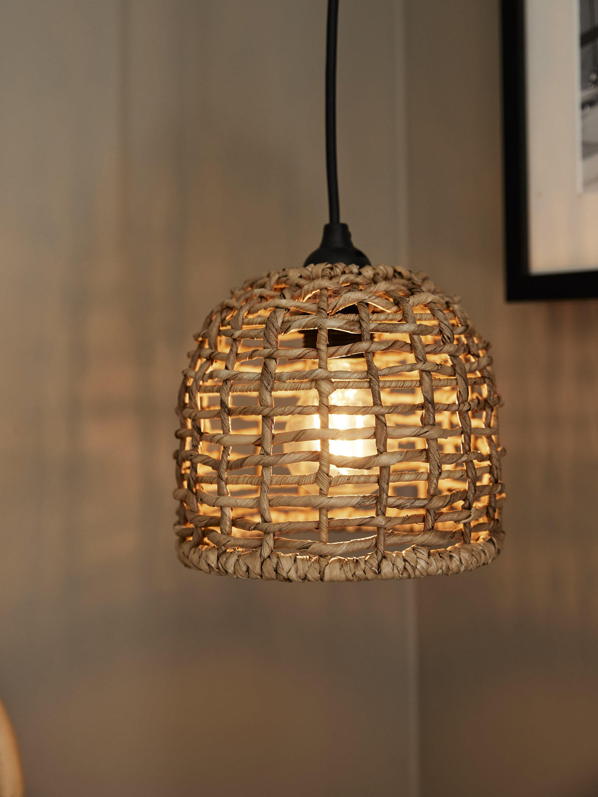 Cebu Mini Taklampa – Natur 17 cm