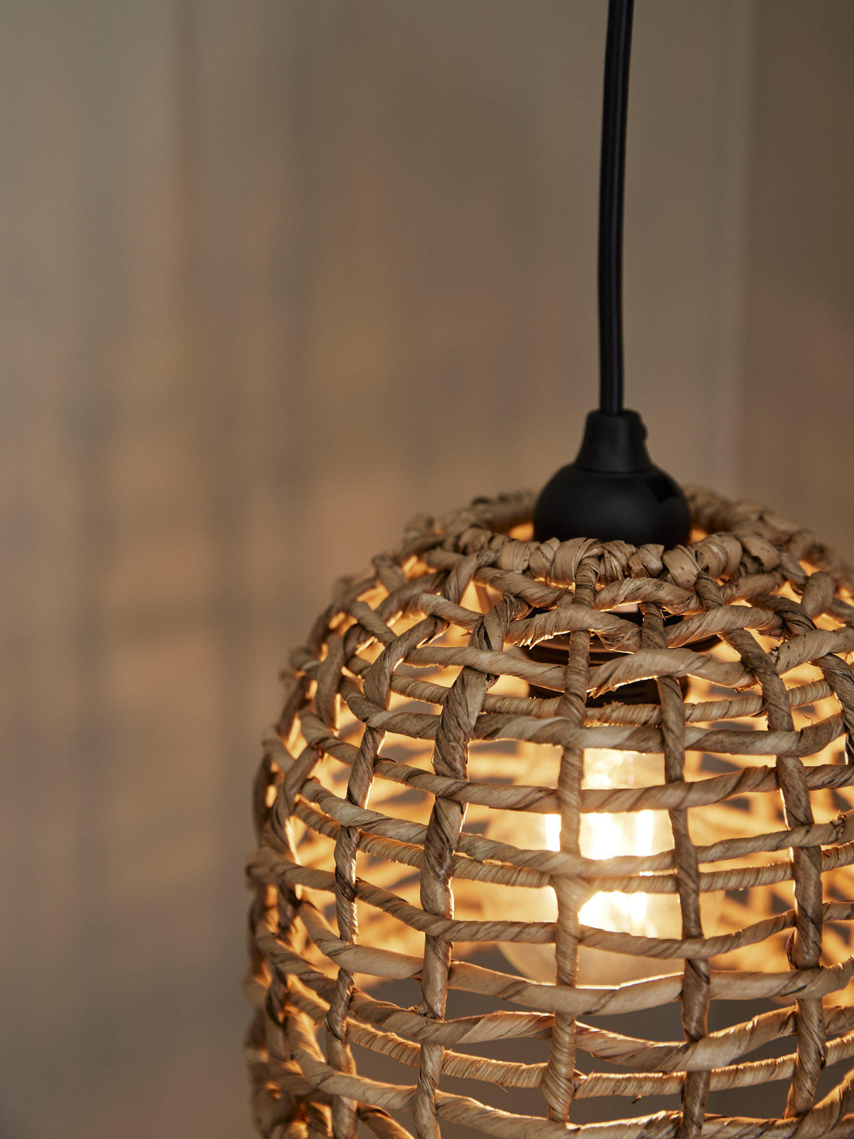 Cebu Mini Taklampa – Natur 17 cm