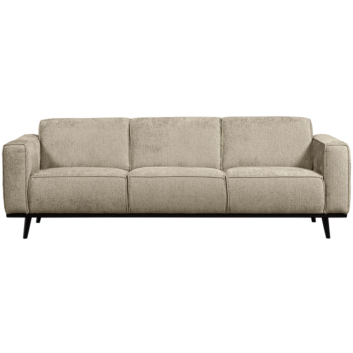 WOOOD, Statement 3-sitssoffa 230 cm strukturvelour vetefält
