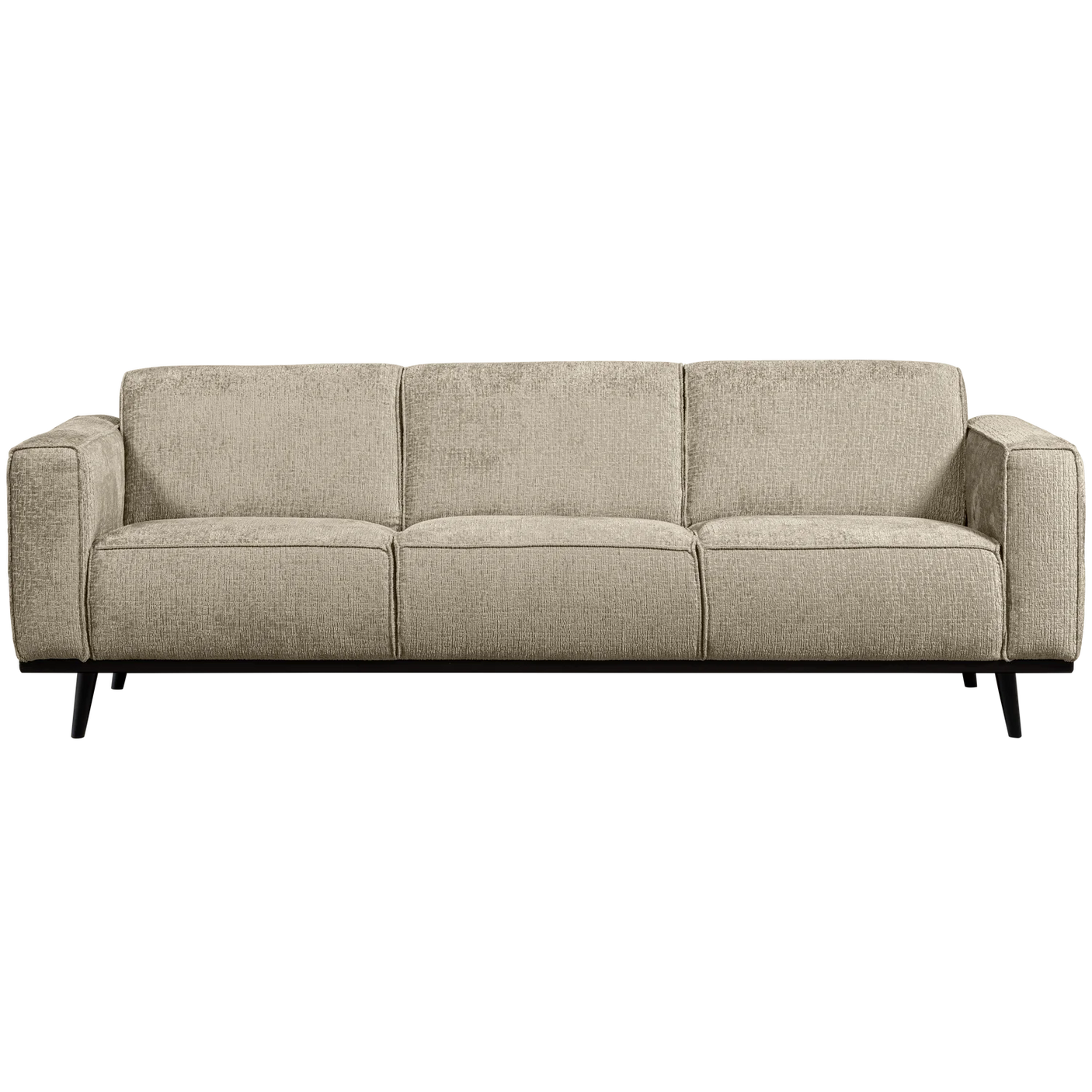 WOOOD, Statement 3-sitssoffa 230 cm strukturvelour vetefält