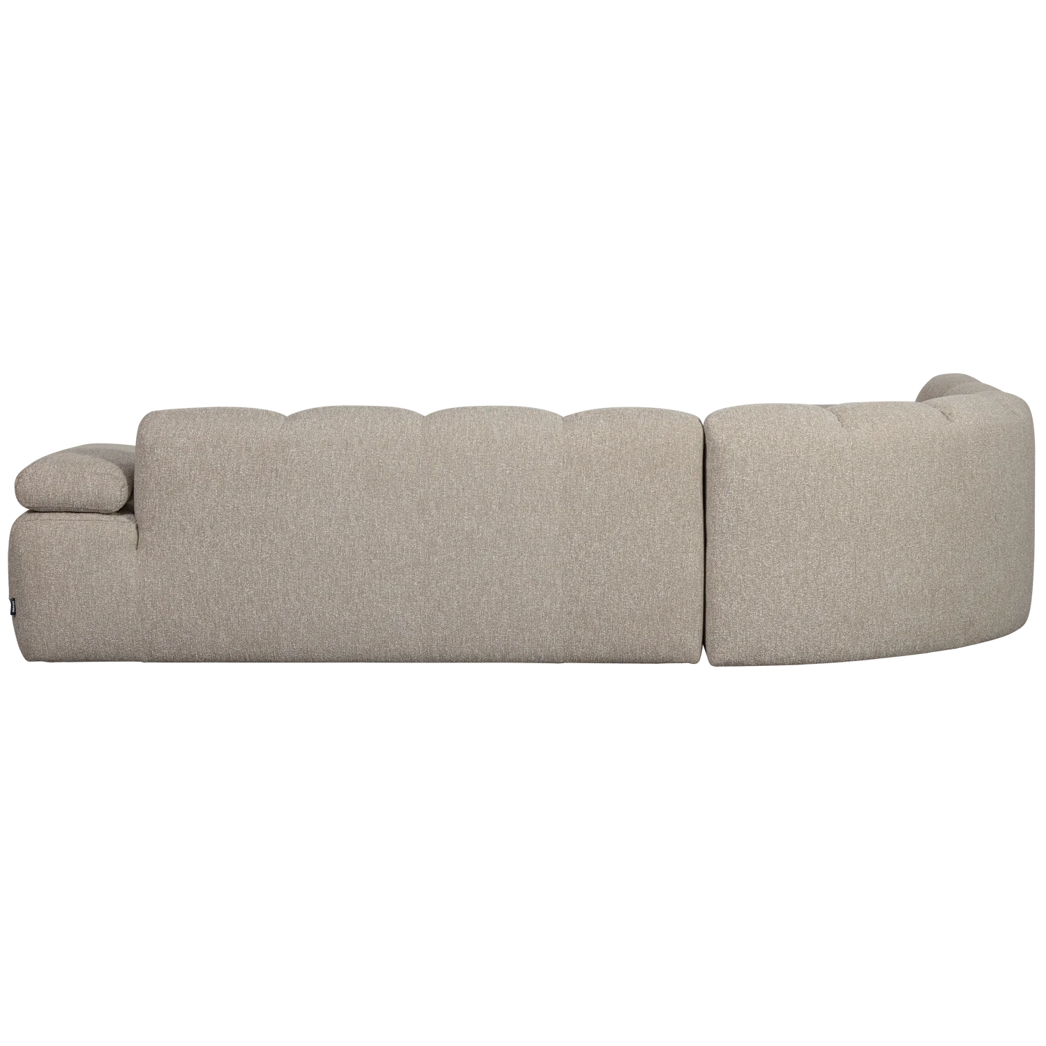 WOOD, Mojo Hörnsoffa Vänster – Bouclé Beige Melange