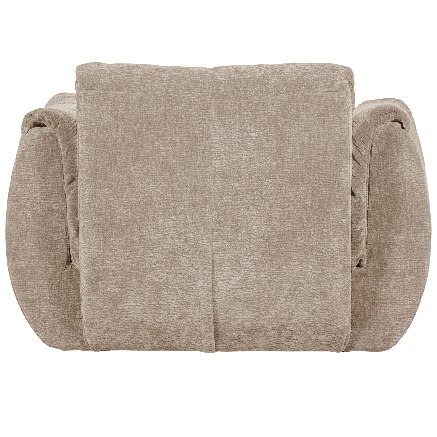 WOOOD, Baggy Svivelfåtölj 3D Chenille Sand ( Förbeställning)
