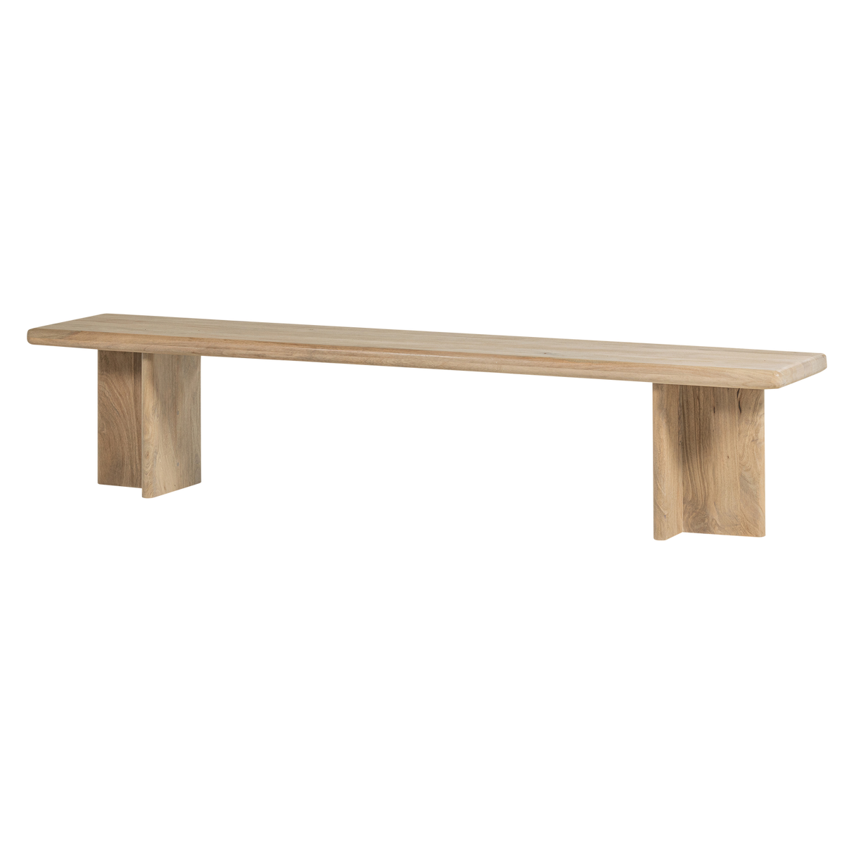 WOOOD, ATO Matbänk i mangoträ 220 × 45 cm – Natural