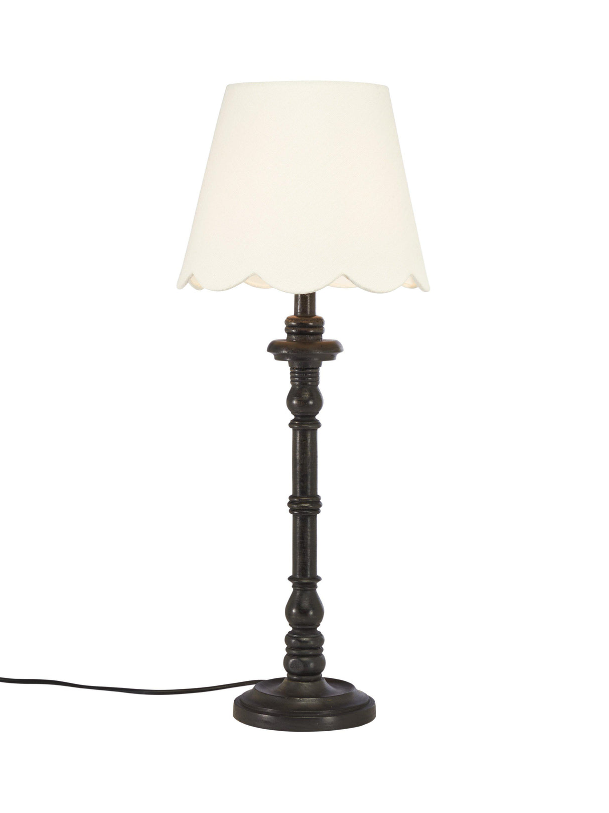Joy Bordslampa Svartbrun/vit 66cm