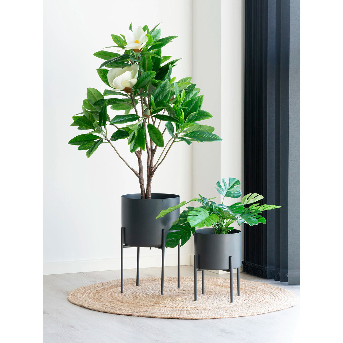 House Nordic, Bombay Rund Jutematta Natur Ø90 cm