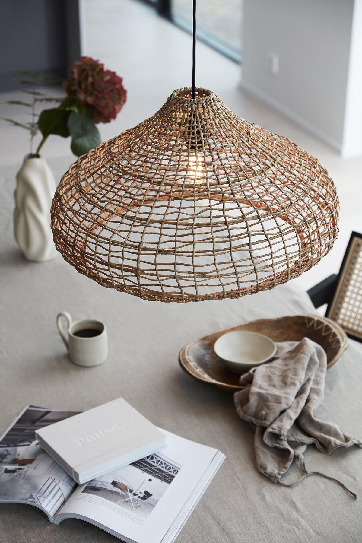 Mira Taklampa – Natur 58 cm