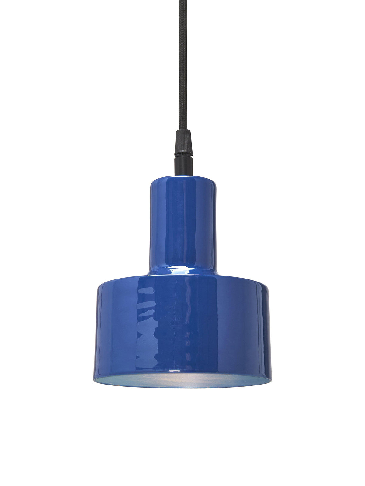 Solo Fönsterlampa – Blank blå 13 cm
