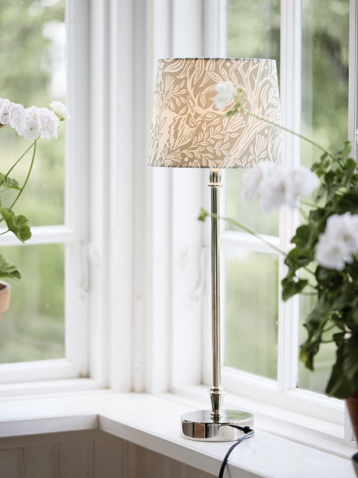 Sofia Lampskärm – Eldertree grön 20 cm