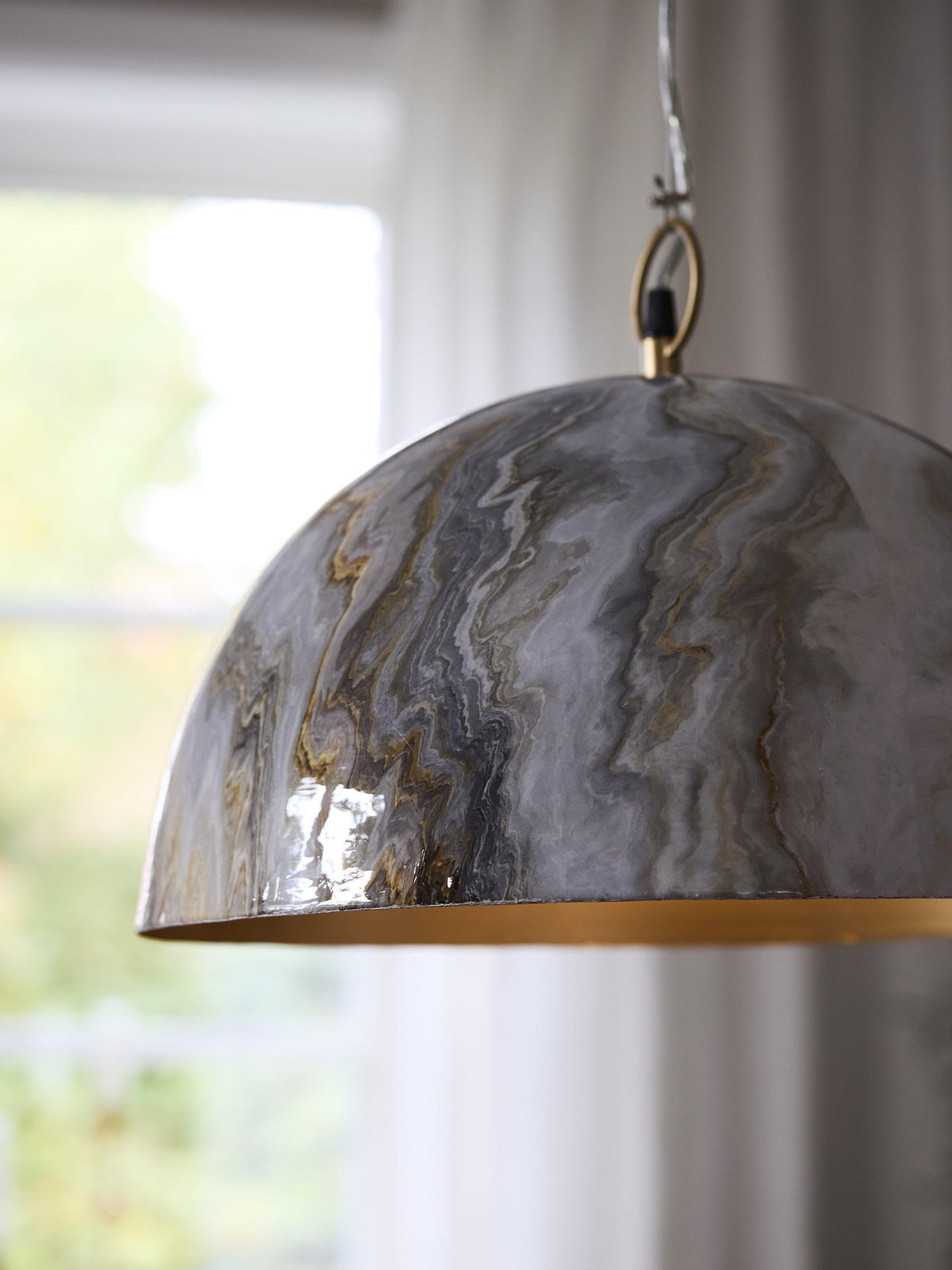 Marnie Taklampa – Marmor 45 cm