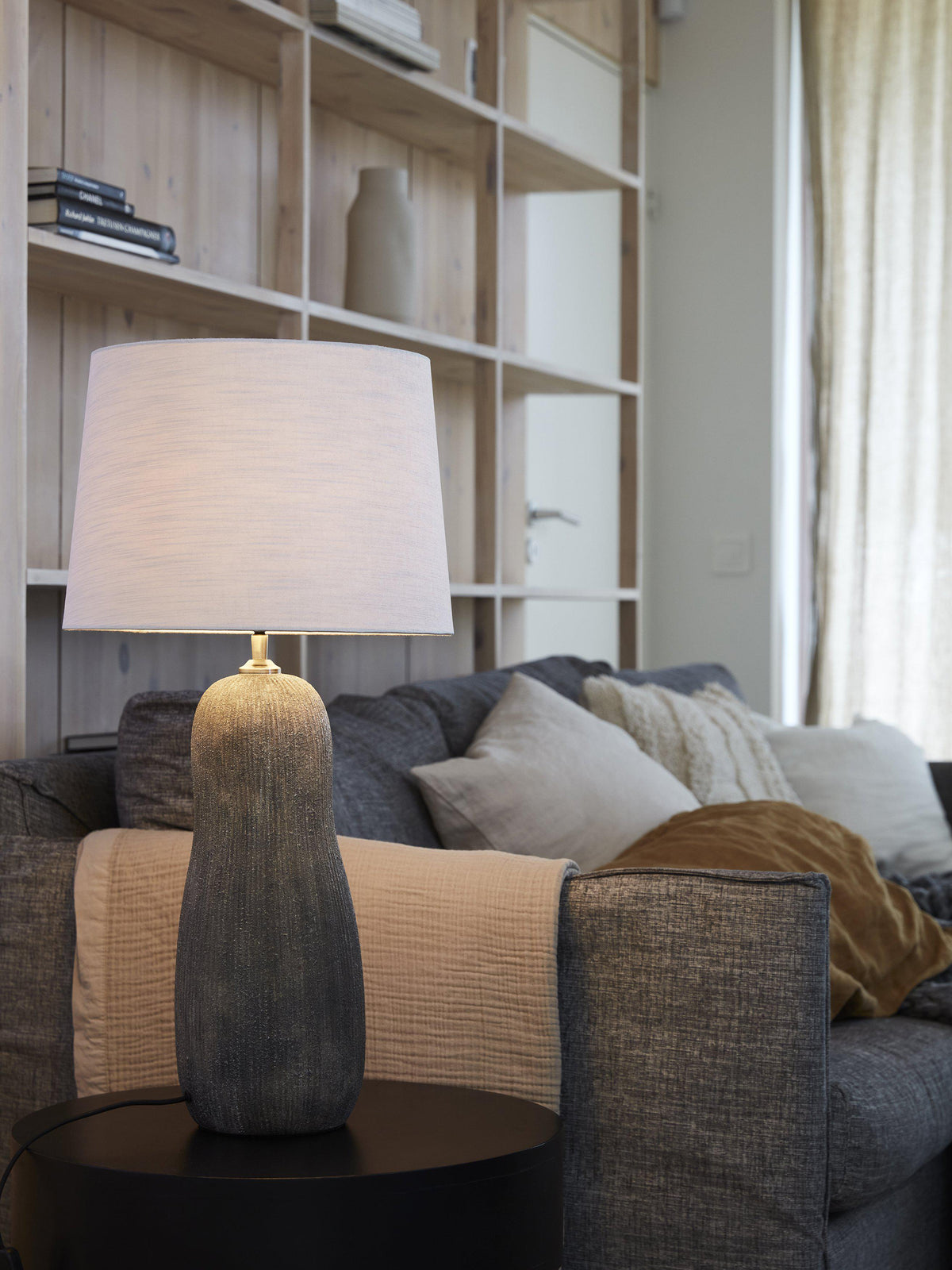 Sofia Lampskärm – Franza vit 25 cm