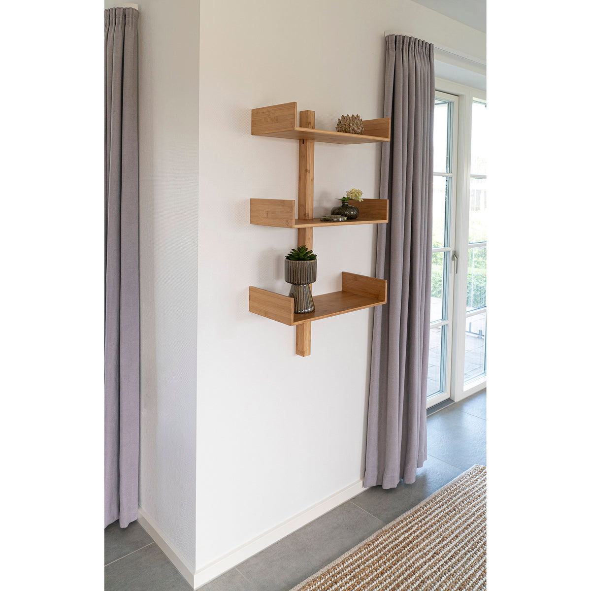 House Nordic, Villa Hylla Bambu Natur 102 cm