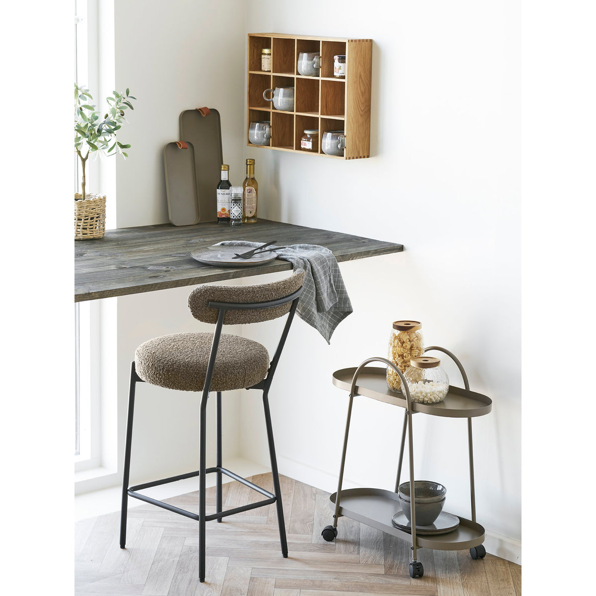 House Nordic, Soria Vägghylla Ek Natur 51 cm