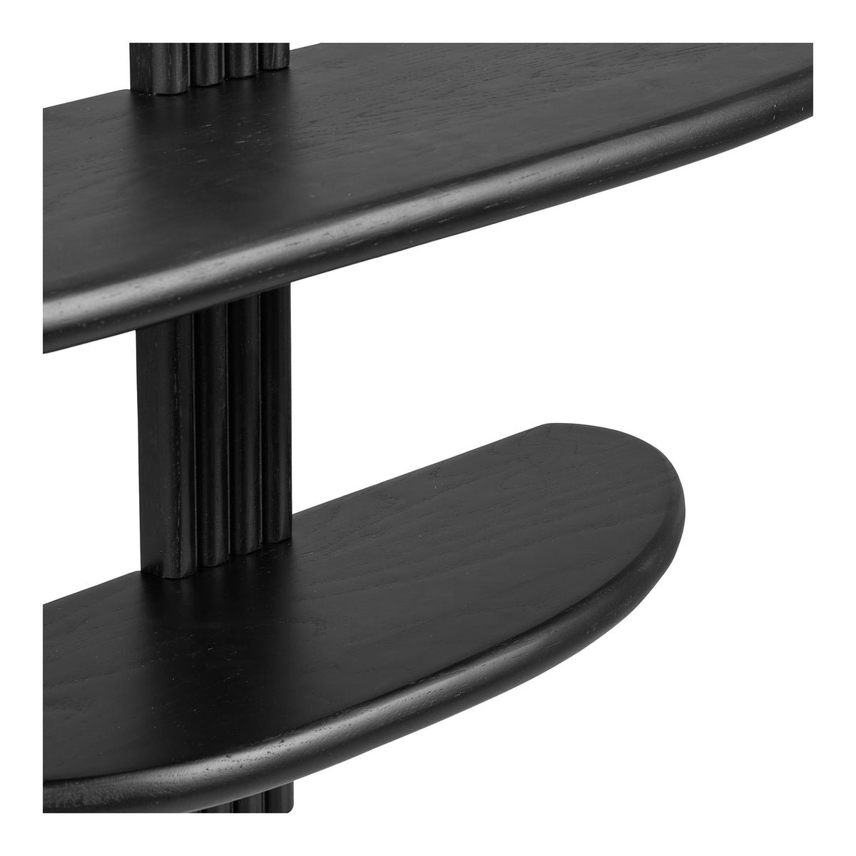 House Nordic, Aliano Vägghylla Ek Svart 65 cm