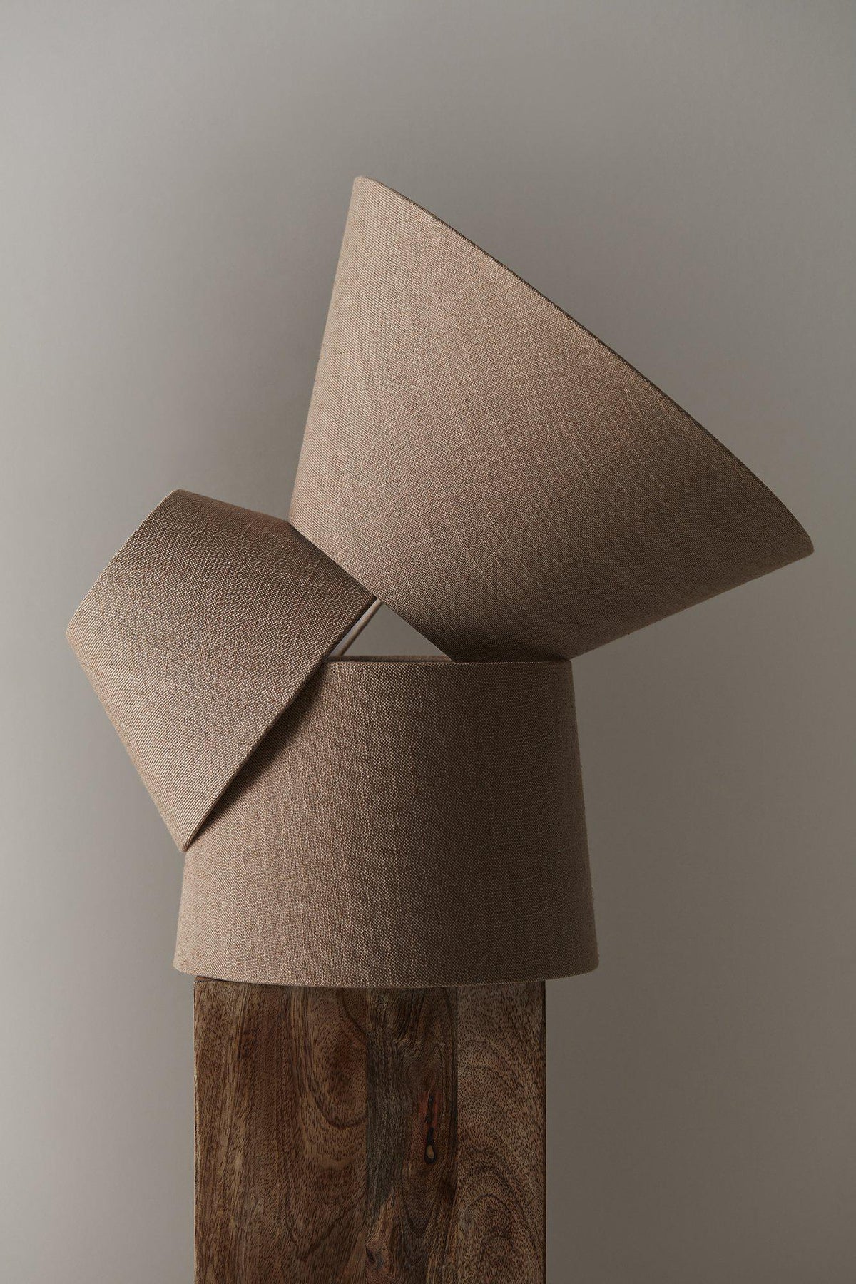 Sofia Lampskärm – Florenzo caramel 30c 21 cm