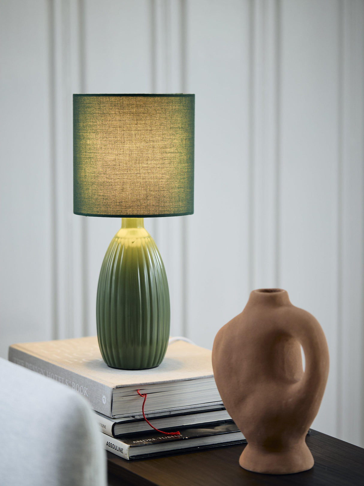 Uno bordslampa Grön 37cm
