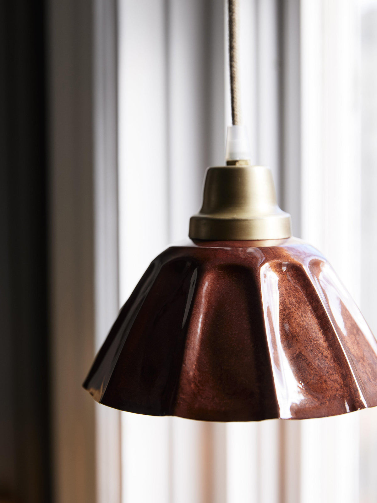 Ester Fönsterlampa – Terracotta 17 cm