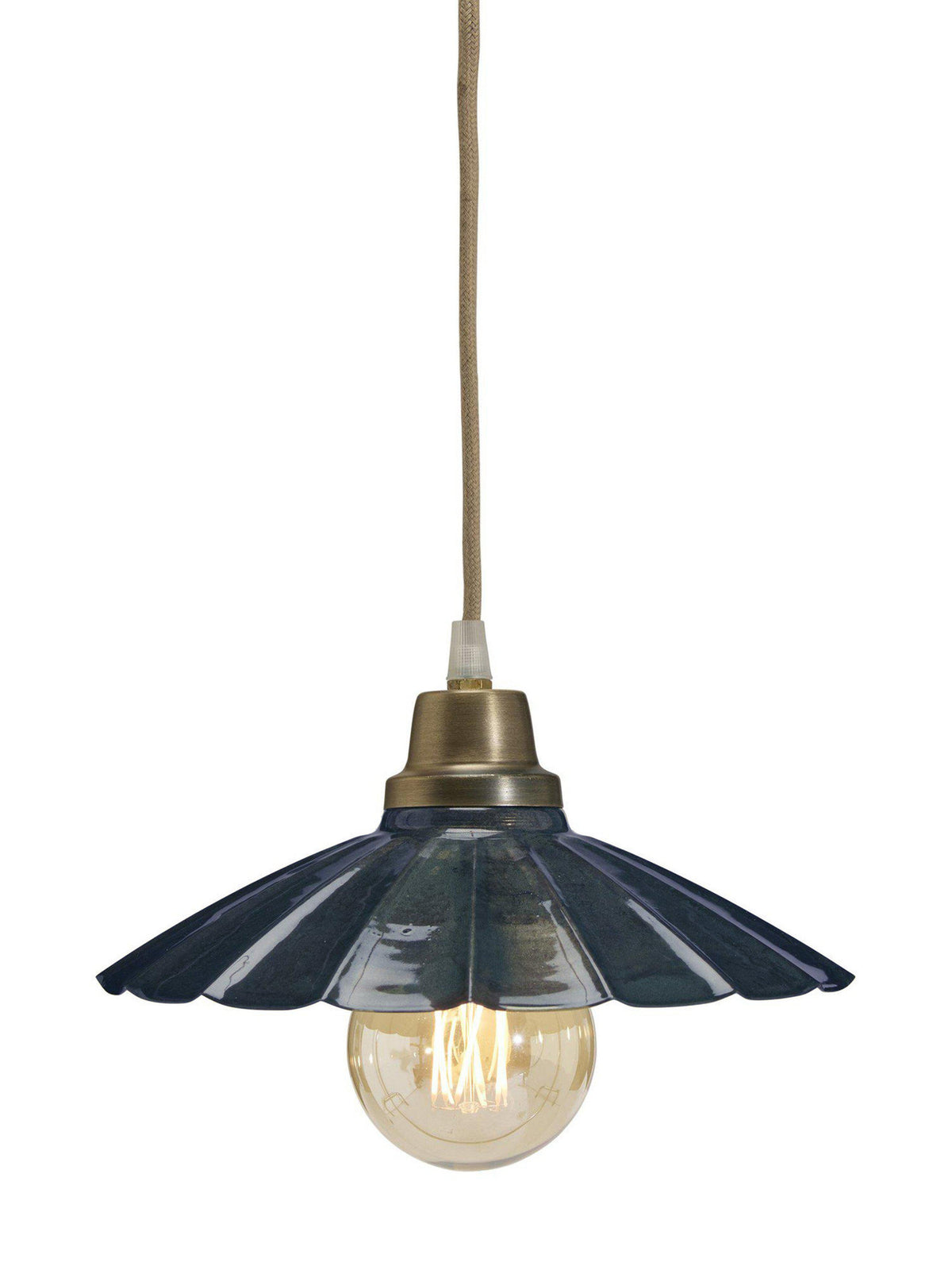 Ester Fönsterlampa – Blå 24 cm