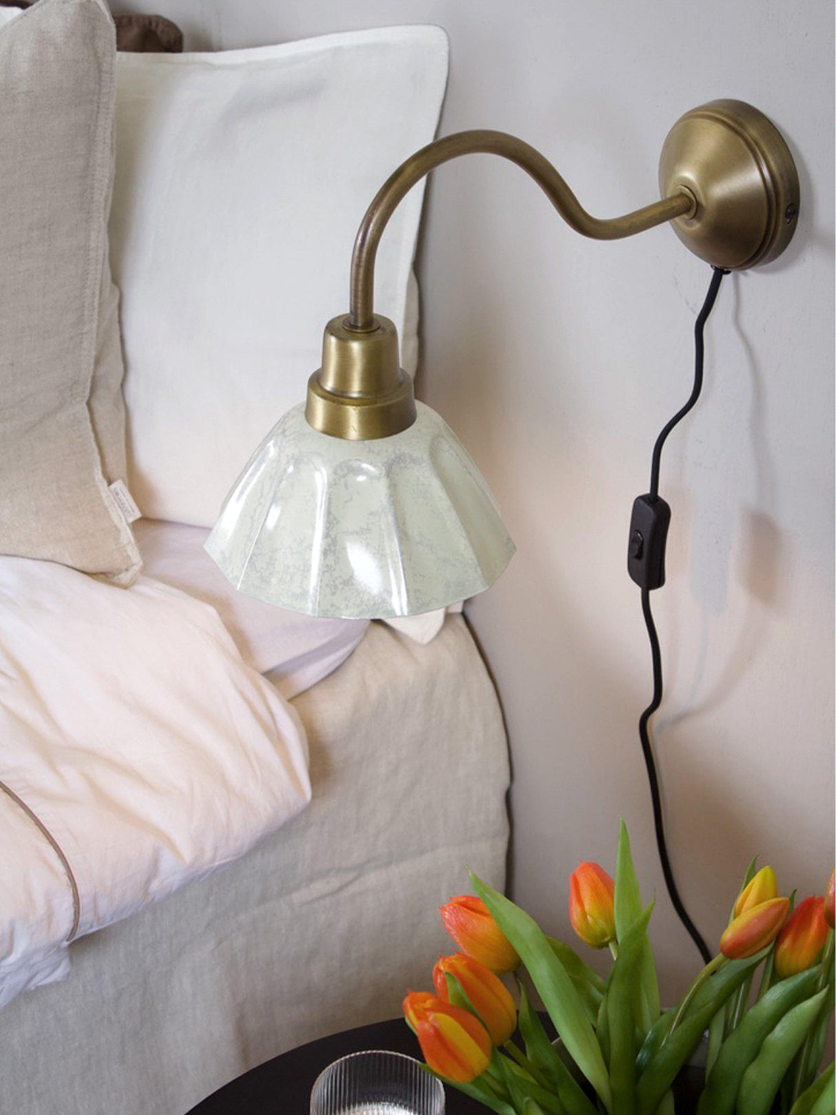 Ester vägglampa Offwhite 34cm