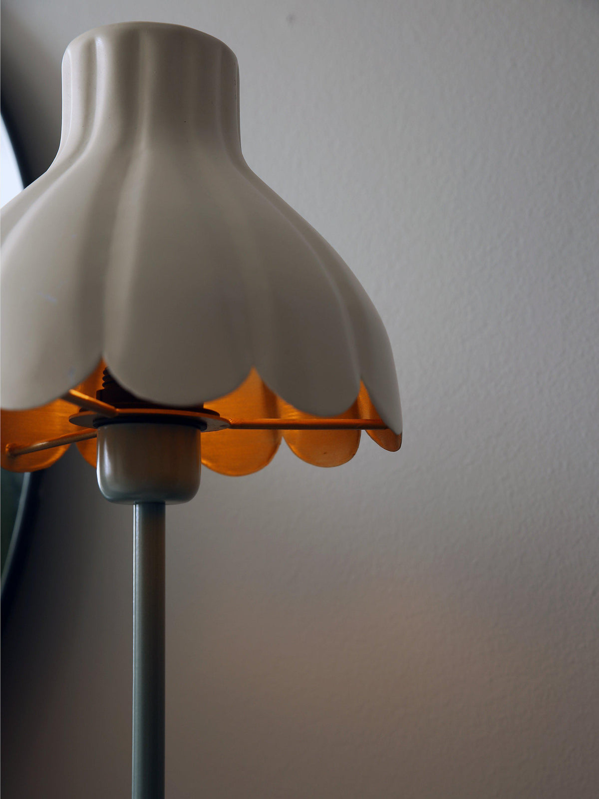 Wera Bordslampa – Off-white/grön 47 cm