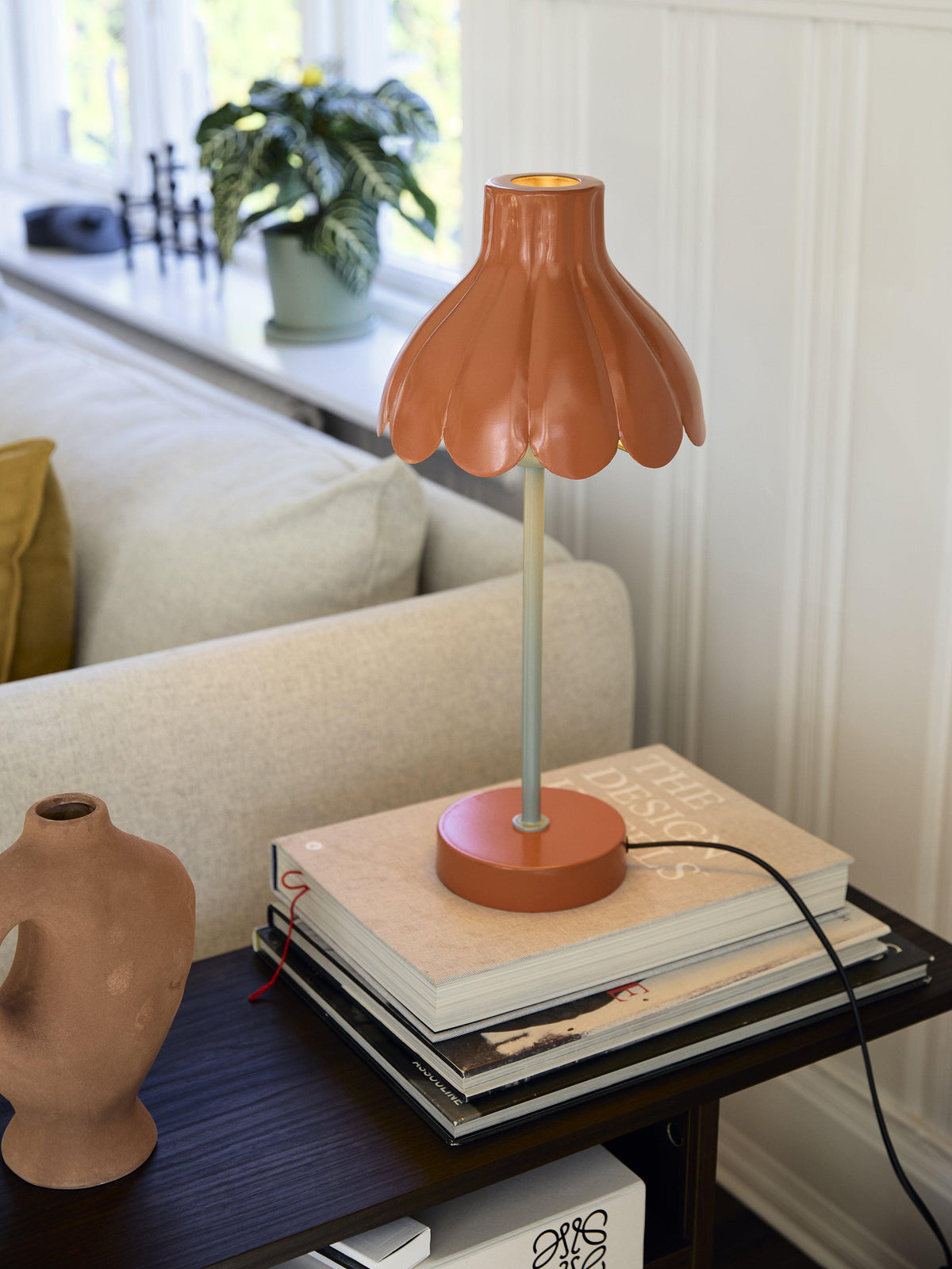 Wera Bordslampa – Orange/grön 47 cm