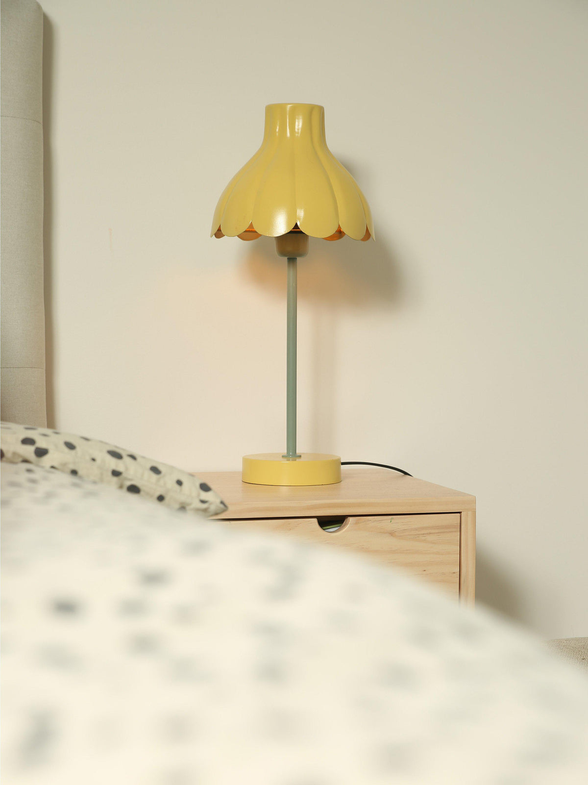Wera Bordslampa – Gul/grön 47 cm