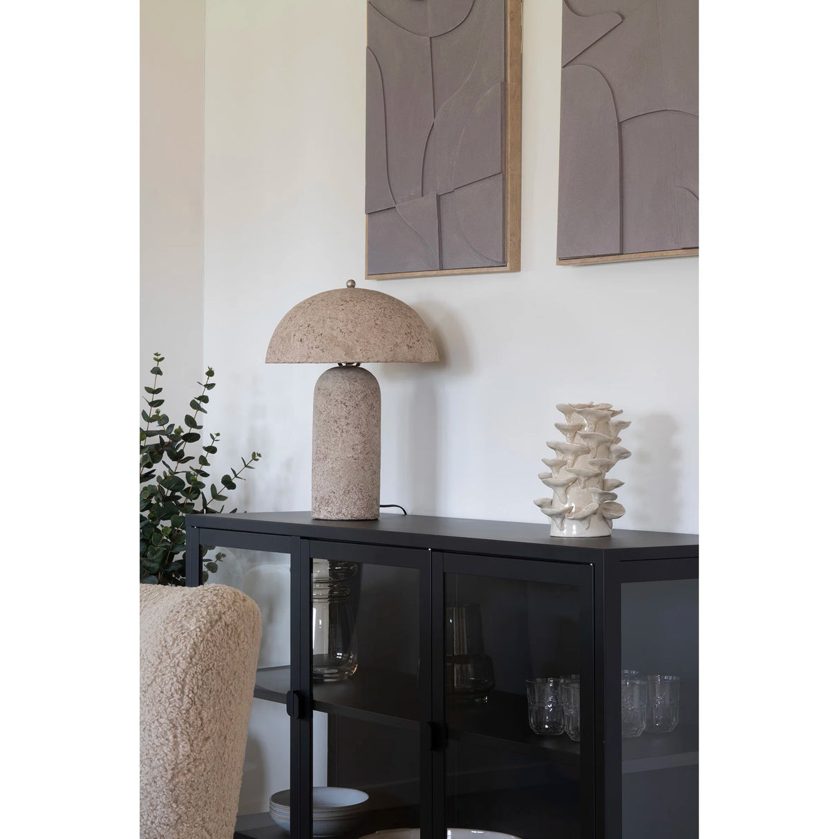 House Nordic, Vas Dekoration Beige