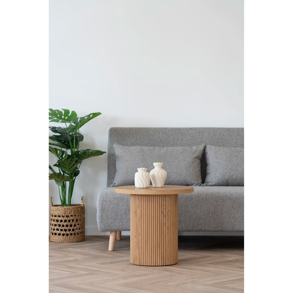 House Nordic, Vas i keramik, Vit 2-pack