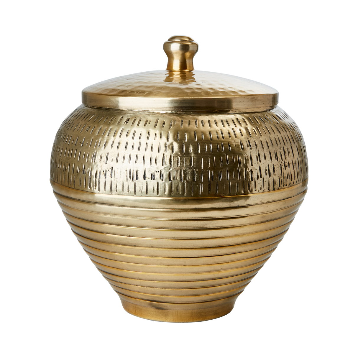 Affari of Sweden, ELDORADO Urna med lock, Mässingsfärgad