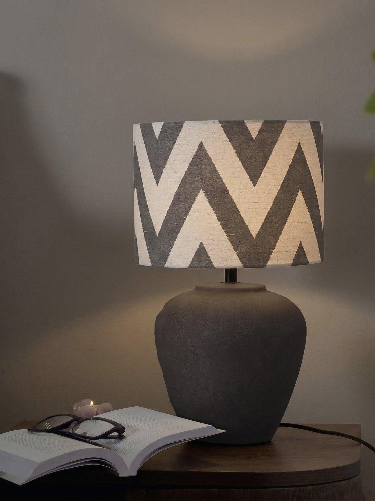 Lilly Bordslampa Anthracite 44cm