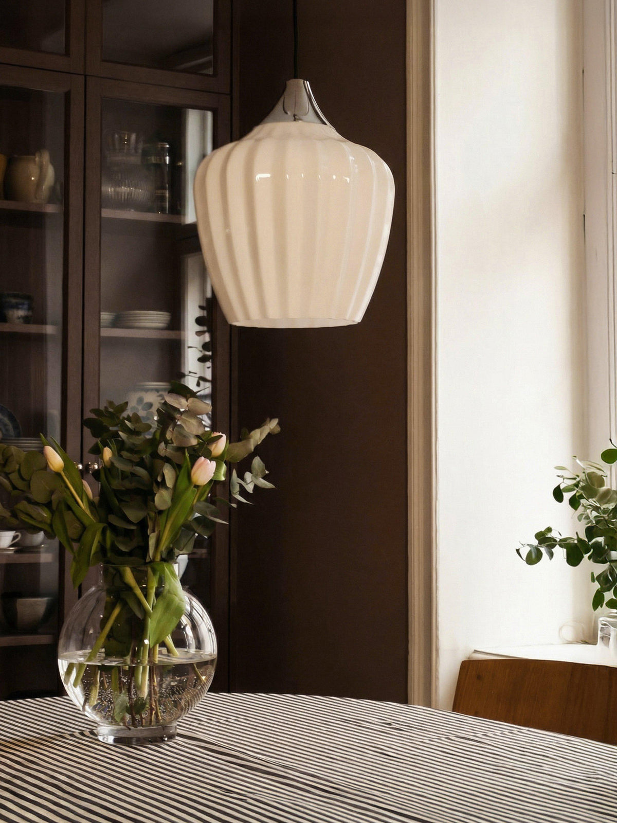Amalfi Taklampa – Opal 25 cm
