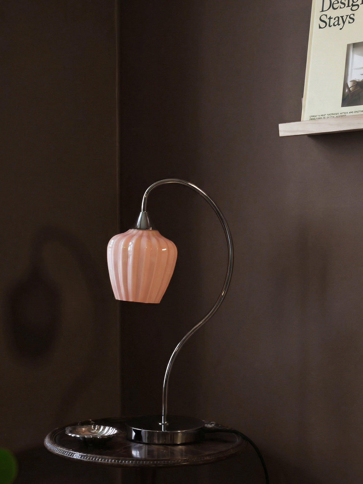 Amalfi Bordslampa – Aprikos 50 cm