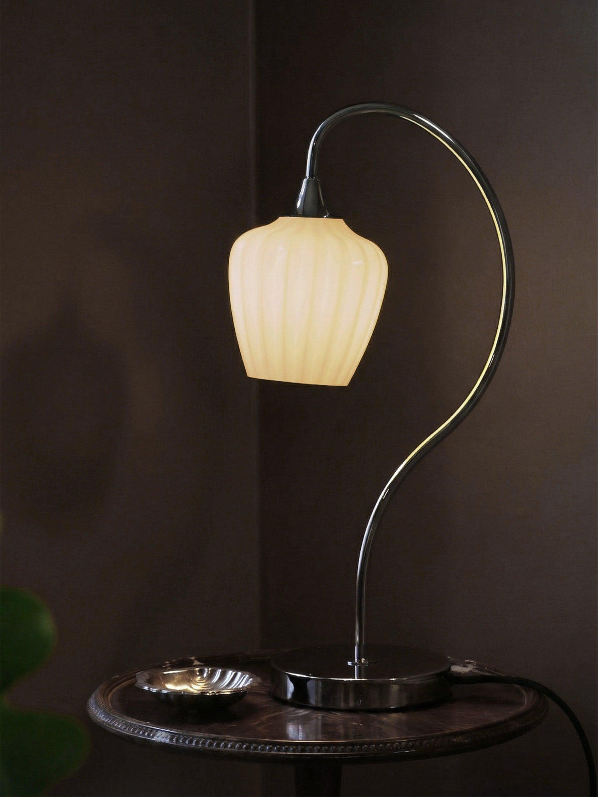 Amalfi Bordslampa – Aprikos 50 cm