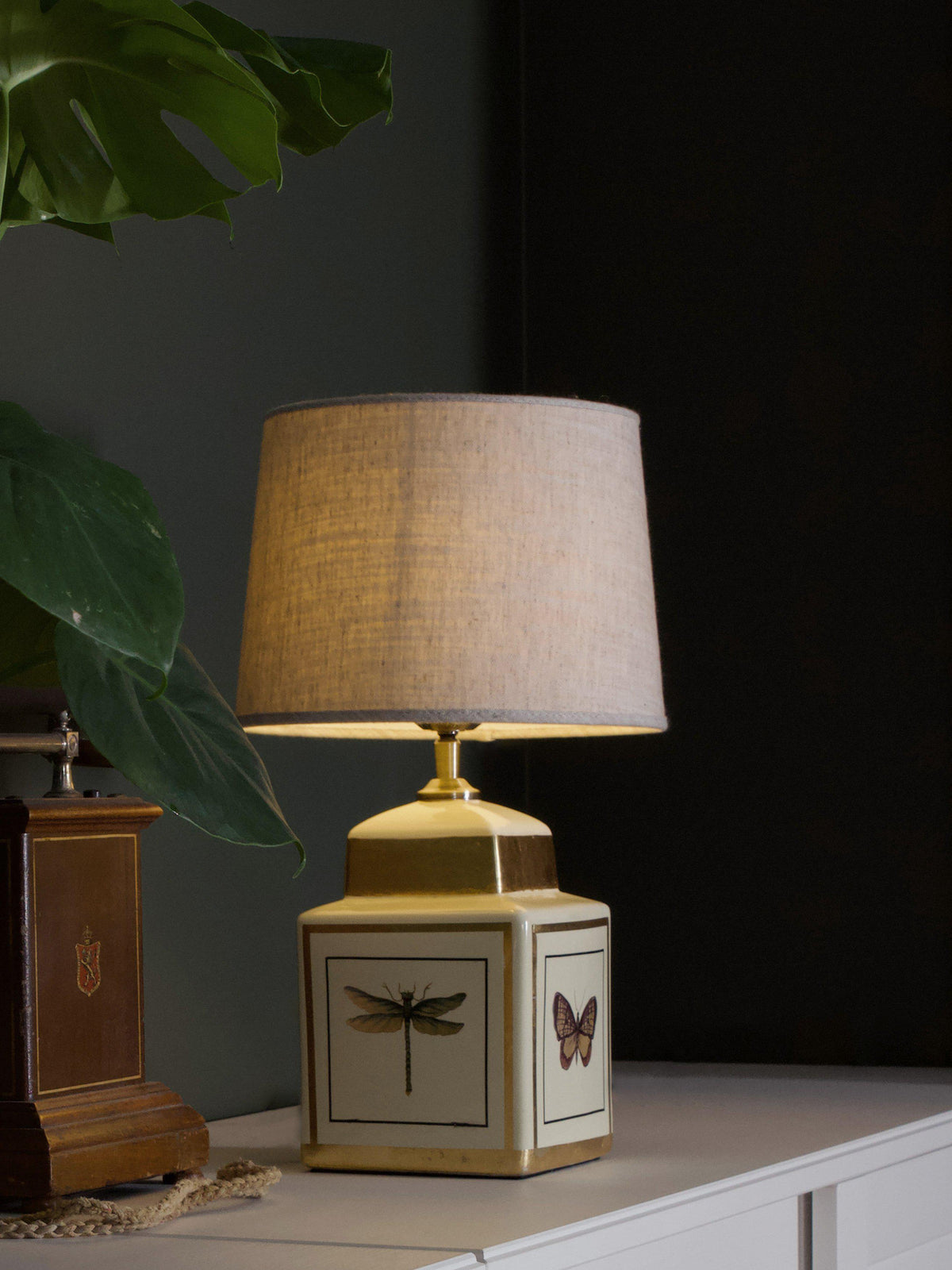 Lucca Bordslampa – Sand 45 cm