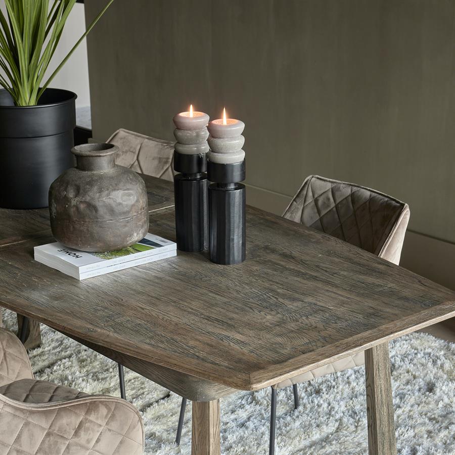 Riviera Maison, Miller utdragbart matbord i ek – Brun