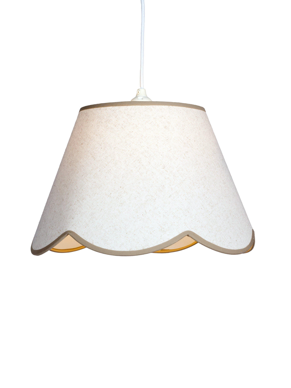 Nell Taklampa – Beige 35 cm
