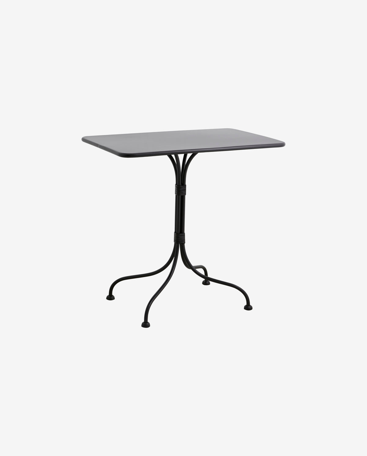 Nordal, OLIVO trädgårdsbord 52×77 cm – svart
