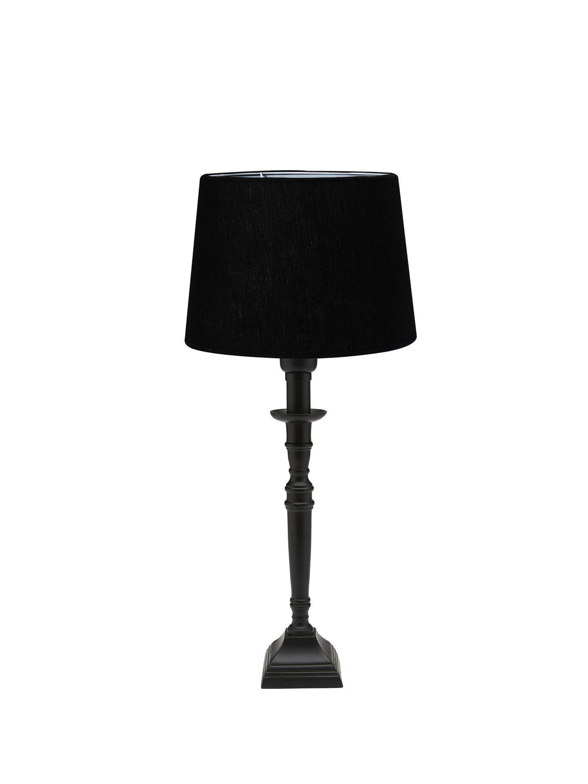 Salong Bordslampa – med lampskärm svart 55 cm